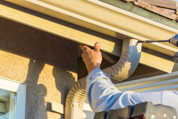Cost of Aluminum Rain Gutter Service in Redwood City